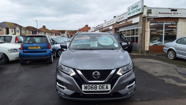 2019 (68) Nissan Qashqai 1.3 DiG-T N-Connecta DCT Automatic 5-Door From £16,695 + Retail Package For Sale In Near Blackpool, Lancashire
