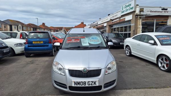 2008 (08) Skoda Roomster '2' 1.6 Automatic 5-Door From £3,895 + Retail Package For Sale In Near Blackpool, Lancashire