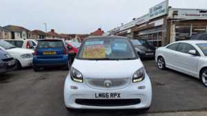 2016 66 smart fortwo coupe 1.0 Passion Automatic From £7,195 + Retail Package 2 Doors COUPE