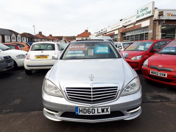 2010 (60) Mercedes-Benz S CLASS S350L 3.0 CDi Diesel BlueEFFICIENCY Auto From £9,995 + Retail Package For Sale In Near Blackpool, Lancashire