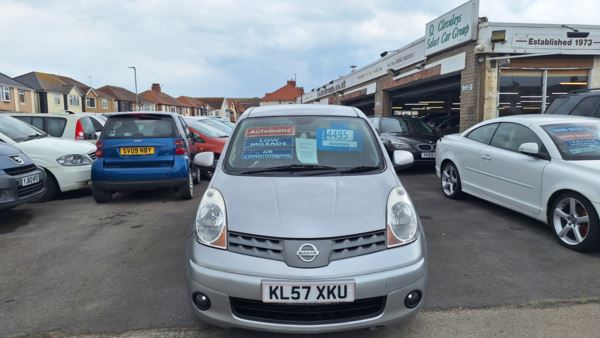 2008 (57) Nissan Note 1.6 Tekna Automatic 5-Door From £3,695 + Retail Package For Sale In Near Blackpool, Lancashire