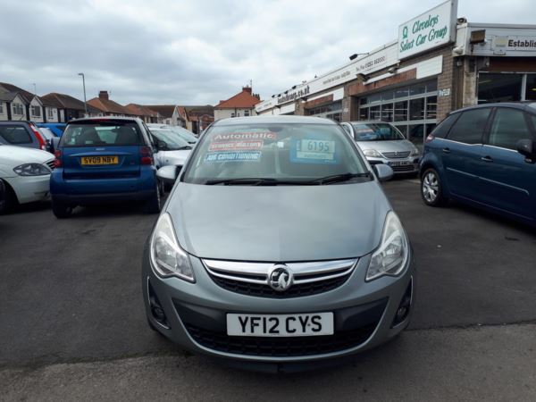 2012 (12) Vauxhall Corsa 1.4 SE Automatic 5-Door From £4,995 + Retail Package For Sale In Near Blackpool, Lancashire