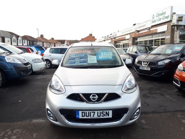 2017 (17) Nissan Micra 1.2 N-Tec CVT Automatic 5-Door From £12,495 + Retail Package For Sale In Near Blackpool, Lancashire