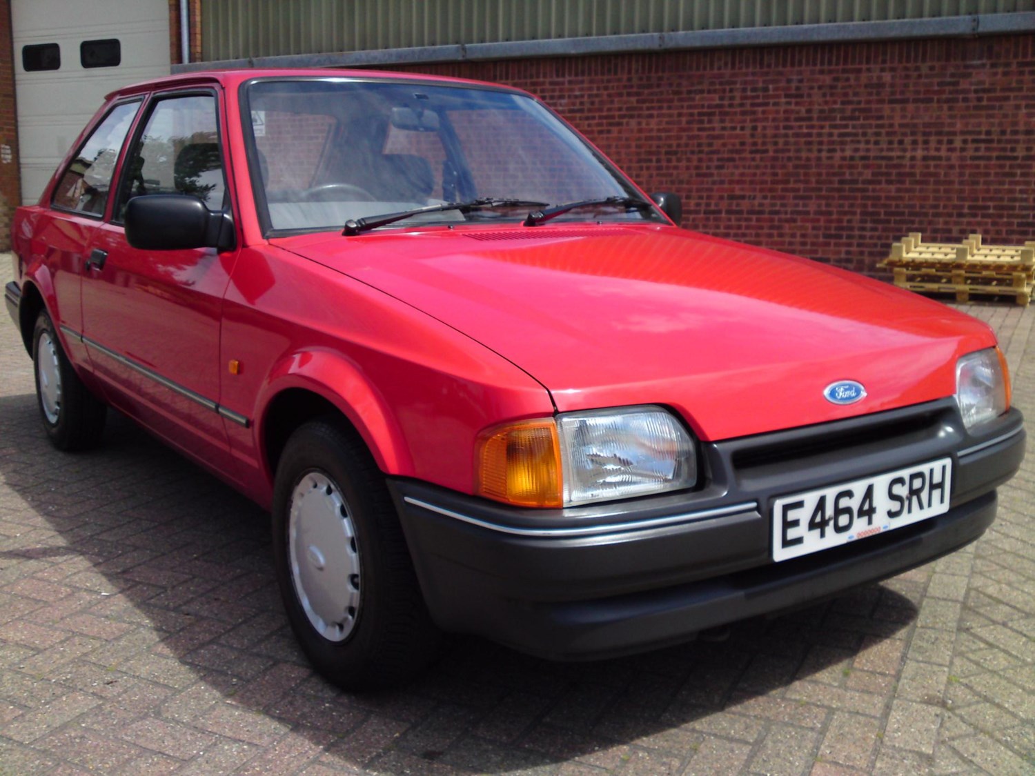 1987 (E) Ford Escort 1.4 L 3 DR ONE LADY OWNER FROM NEW / TOTALLY STUNNING / 32 YEARS OLD / For Sale In Watford, Hertfordshire