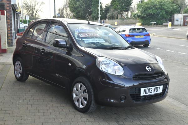 2013 (13) Nissan Micra 1.2 30TH ANNEVERSARY MODEL A/C 59K ONLY 5dr For Sale In Nottingham, Nottinghamshire