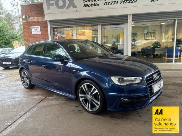 2015 (65) Audi A3 1.4 TFSI S LINE NAV 5d AUTO 148 BHP For Sale In Stone, Staffordshire